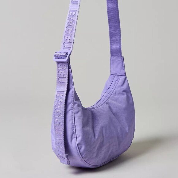 NWT Baggu Small Crescent Bag - Wisteria - Picture 2 of 9